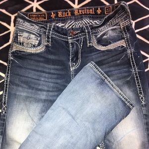 Women’s Rock Revival Boot Cut Jeans - Size 27